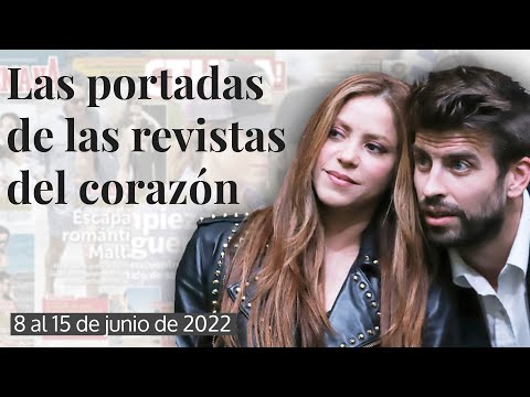 Shakira y Piqué, Susanna Griso, la operación de Olga Moreno y una boda | Portadas de las revistas