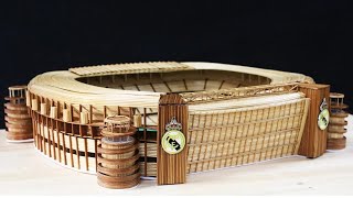 How To Make The Santiago Bernabeu Stadium Of Real Madrid Cf