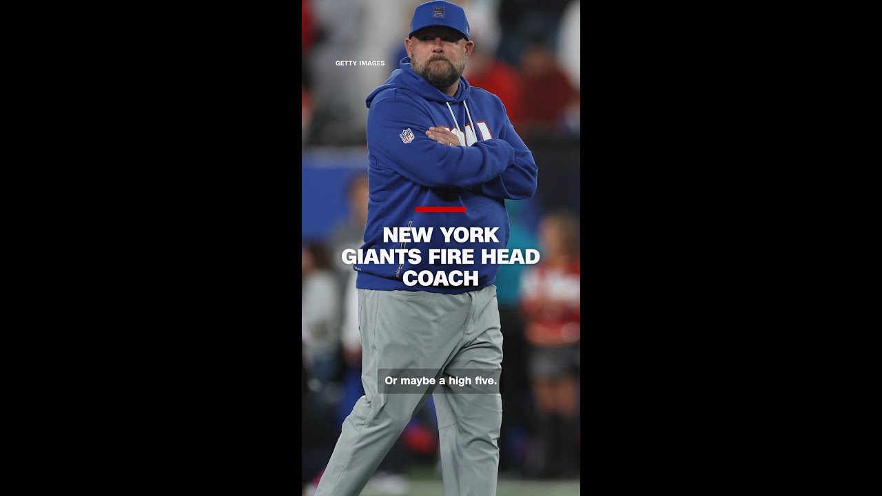 New York Giants fire head coach