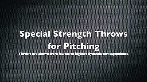 Juggernaut Training Systems-Baseball Special Strength Throws