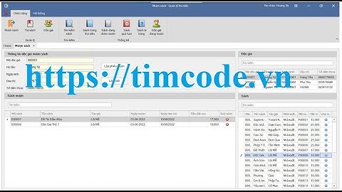 Bài tập lớn phần mềm quản lý thư viện trường đại học C# - winform Full báo cáo