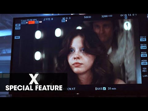 X (2022 Movie) Special Feature “Mia Goth” - Mia Goth, Brittany Snow thumbnail