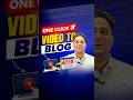 Convert YouTube Videos To Blog Posts In 1 Click! | Youtube Video to Blog Post | Hemant Vyas #shorts