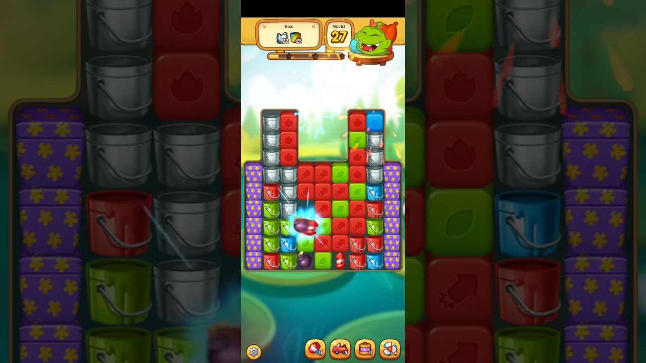 Cut the Rope: BLAST level 124