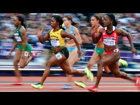 Top Ten Fastest Meter Sprinters In History Women YouTube