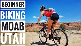 Best Beginner Mountain Biking Trail in Moab Utah