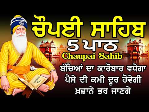 ਦਿਨ ਦੁਗਣੀ ਰਾਤ ਚੌਗਣੀ ਤਰੱਕੀ ਹੋਵੇਗੀ ਘਰ ਵਿਚ ਲਾਉ ਇਹ ਪਾਠ | Chopai sahib | ਚੌਪਈ ਸਾਹਿਬ |5 path chopai sahib