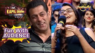 Has Salman Khan Lost Faith in Love? | The Kapil Sharma Show | Fun With Audience screenshot 4