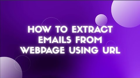 How to extract emails from webpage using URL? Email Marketing Tool | Email extractor | Lantechsoft