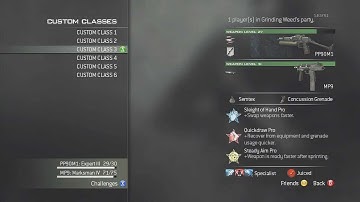 Best Class Setup on MW3 | GB and Public Classes