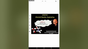 Design of multiple reaction-Part 1