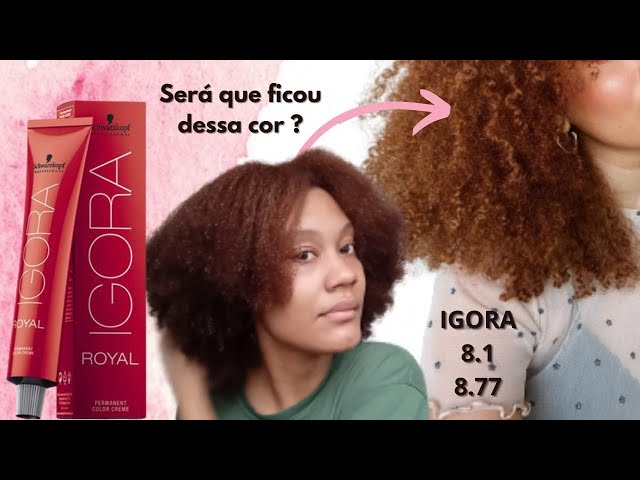 Coloração IGORA ROYAL - Todas as Cores (9.7; 9.1; 8.77; 8.65; 8.55; 7.77;  7.57; 7.1; 7.0; 5.7; 0.77)