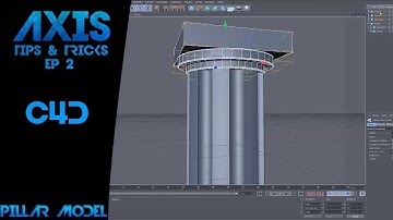 Tips & Tricks EP 2 | Pillar Model in Cinema 4D