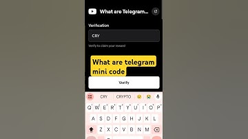 What Are Telegram Mini Apps Blum Code | Blum What Are Telegram Mini Apps Code | Video Task Code Blum