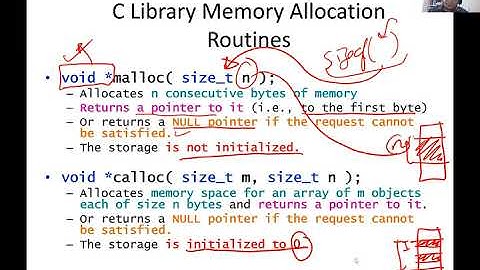 Lecture 12 | C Programming | Pointers 3 | Dynamic Memory Allocation