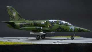 Aero L-39M1 Albatros Ukr Air Force Trumpeter 1/48 [full video build]