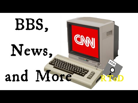 Reading modern news on a Commodore 64? Bulletin Board System, Telnet, and more!