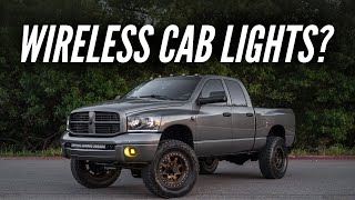 Wireless, No Drill Cab Over America Cab Light Install and Review