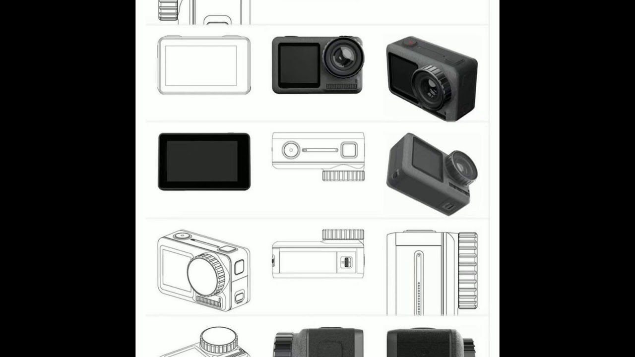 dji osmo sport action camera leak