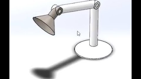 How to design Lamp  tutorial on solidworks