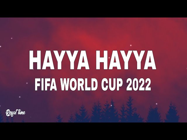 FIFA World Cup 2022 | Trinidad Cardona - Hayya Hayya (Better Together) (Lyrics) ft. DaVido & Aisha class=