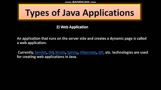 Core Java Lecture - 3 || Type of Java Application in Hindi by Niketank Mogha Sir