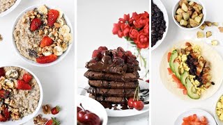 3 HIGH PROTEIN VEGAN BREAKFAST RECIPES