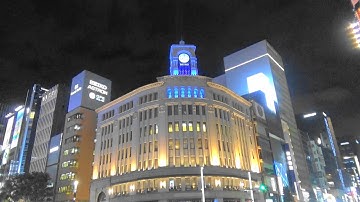 【時の記念日】銀座和光　セイコーハウス銀座　時計塔 チャイム「特別な鐘の音　Seiko Harmony」＆ウインドウディスプレイ
