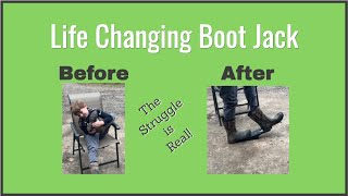Review 2 Pack Sturdy Boot Jack Removes Boots Easily Without Bending Over Says 9 Year Old