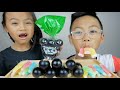 Nik-L-Nips Wax Bottles Candy & KMukbang | N.E Let's Eat