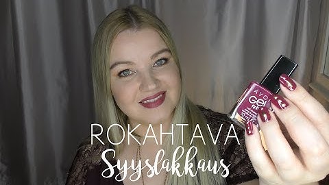 Syys manikyyri rock twistillä (+kynnen korjaus) | KauneusTube