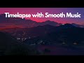 MONTAÑA ROSADA- Hermoso Atardecer con Musica Relajante para Dormir o Estudiar