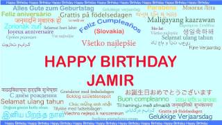 Jamir   Languages Idiomas - Happy Birthday