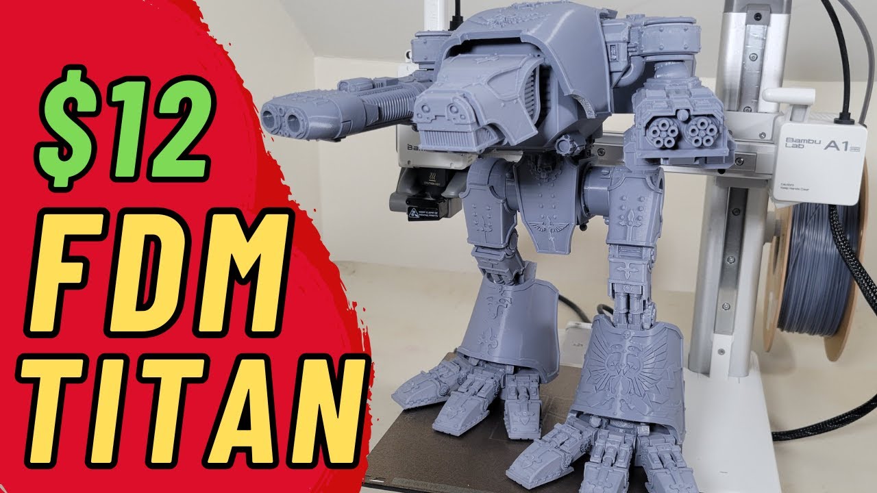 How to 3D Print Titans - Wargaming on Bambu A1 Mini