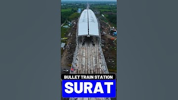 Surat Bullet Train Station Latest Look | High Speed Rail Update | Papa Construction