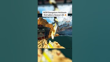 NEW Bangalore Heirloom Animations in Season 22