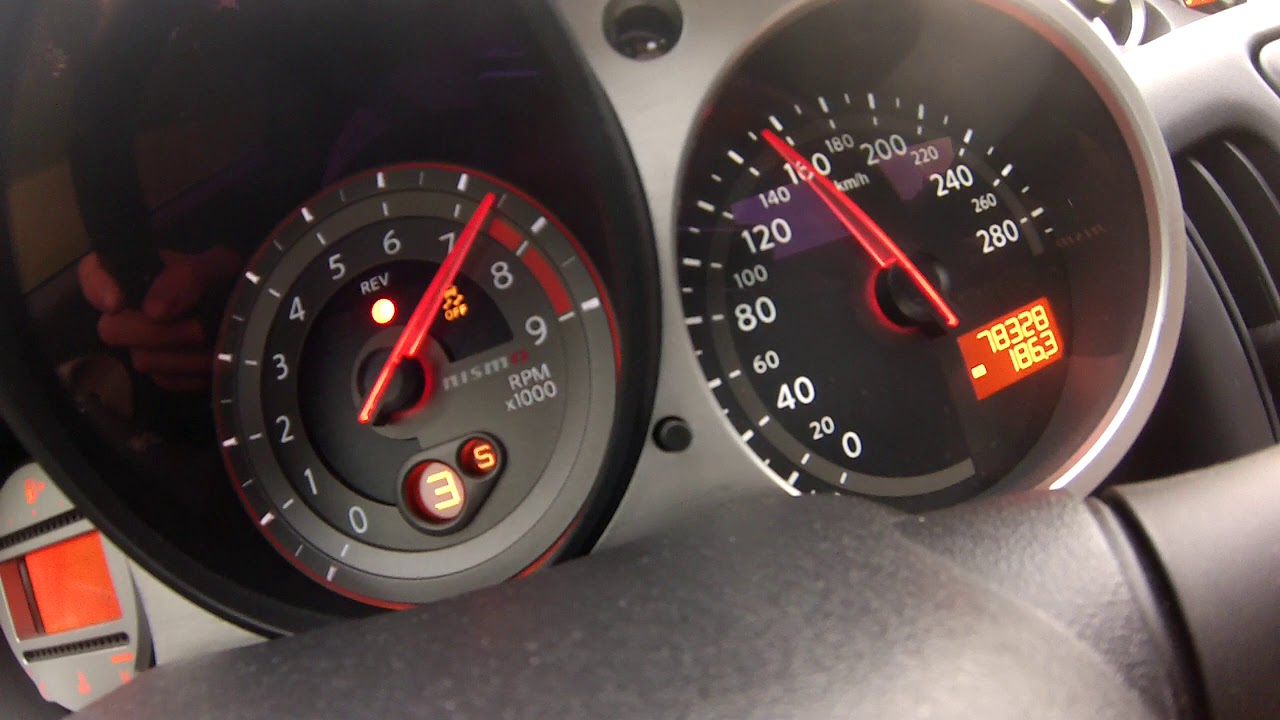 Nissan 370Z Nismo 350HP acceleration 0-200 km/h - YouTube