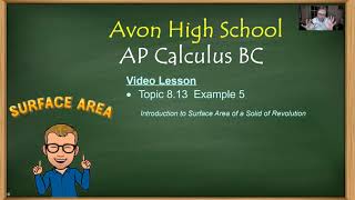 Avon High School - AP Calculus BC - Topic 8.13 - Example 5