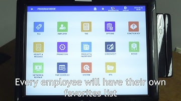 Utilizing Favorites with Sam4POS