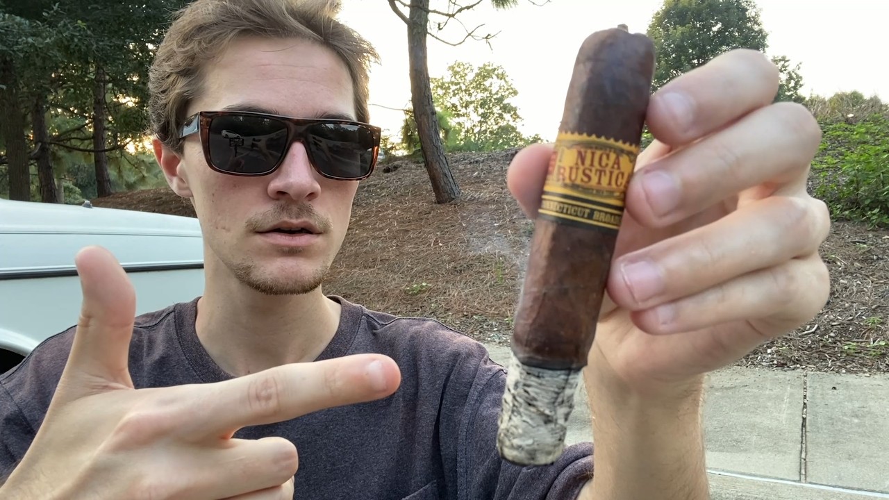 Smoking a NICA RUSTICA Cigar for the First Time..