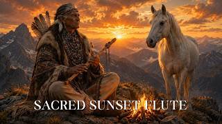 Sacred Sunset Flute | Native American Flute 432 Hz & Connect to the Flow of Life, Inner Peace