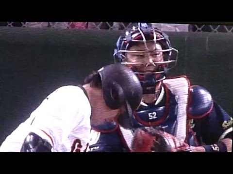 セリーグ開幕戦 巨人×ヤクルト 2016.3.25 亀井善行の登場ムービー