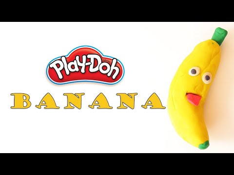 Lets Learn How to Make Play Doh Banana in Easy Steps + More Kids Videos