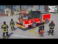 Chicago Fire Responding To Calls On The Chicago Map Mod In GTA 5