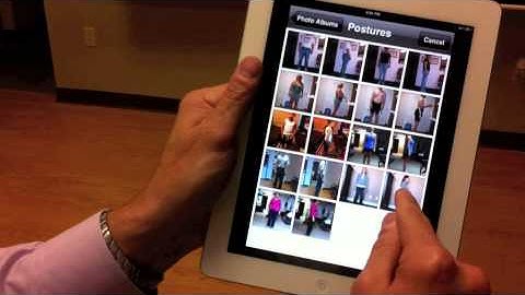 PostureScreen Mobile on the iPad2