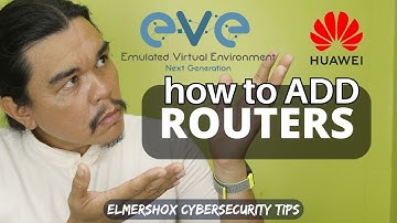 Adding Huawei NE40 to EVE-NG – Configuration Demo