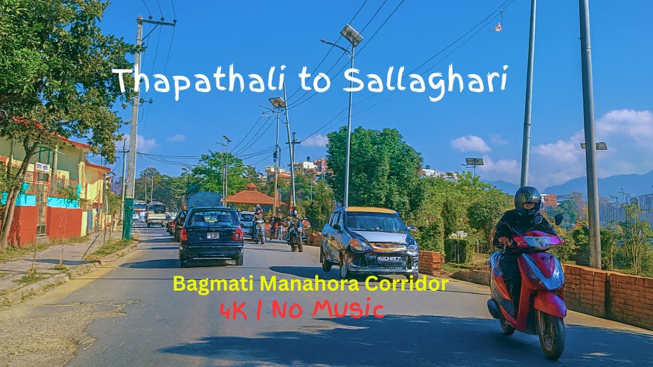 Thapathali, Balkumari, Jadibutti through Bagmati & Manahora Corridor Drive | 4K | City Road Tour