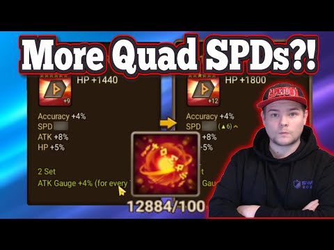 Getting Quad Speeds Everytime I do Legend Crafts!? - Summoners War