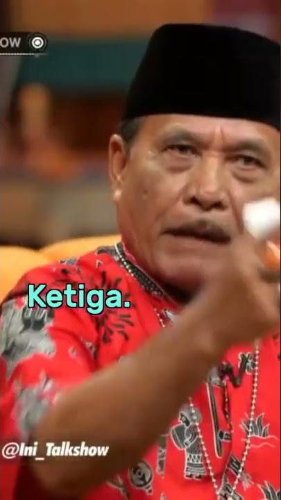 Haji Bolot Hidup itu ada 3 syarat #shorts #hajibolot