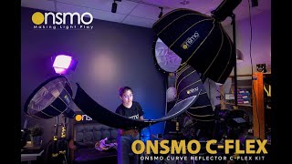 Introducing the Onsmo C-Flex Kit ( Curved Reflector ) for portrait shooting!